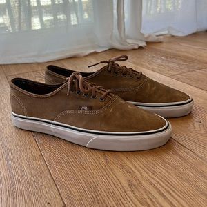 Van’s Original Brown Leather Mens 10.5